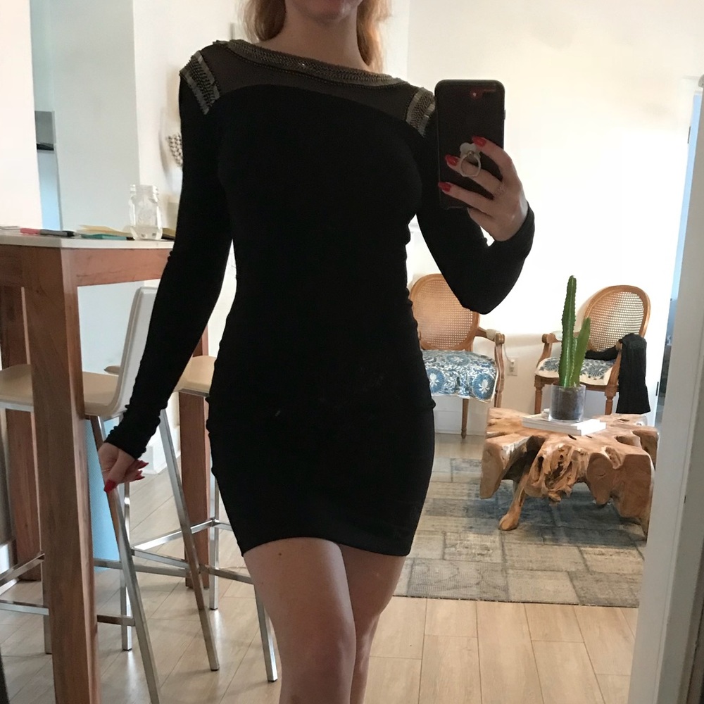 Armani Exchange Little Black Dress